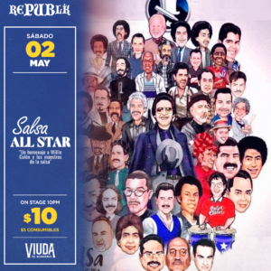 Salsa All Stars "Un homenaje a Willie Colón y los maestros de la salsa" | MAYO 2