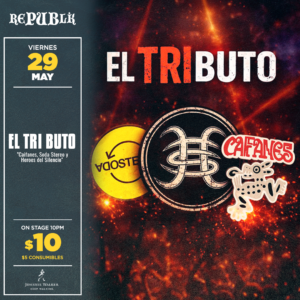 El Tri-Buto "Caifanes, Soda Stereo y Heroes del Silencio" | MAYO 29