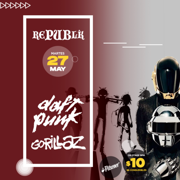 Daft Punk & Gorillaz | MAYO 27