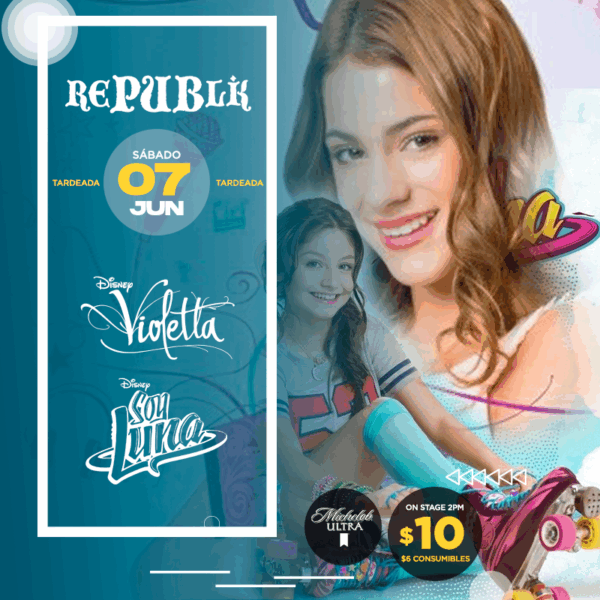 Tardeada Soy Luna y Violetta | JUNIO 7