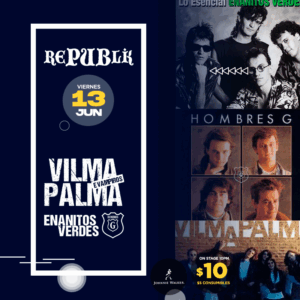 Vilma Palma, Enanitos Verdes y Hombres G  | JUNIO 13