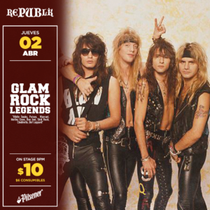 Glam Rock Legends | ABRIL 2