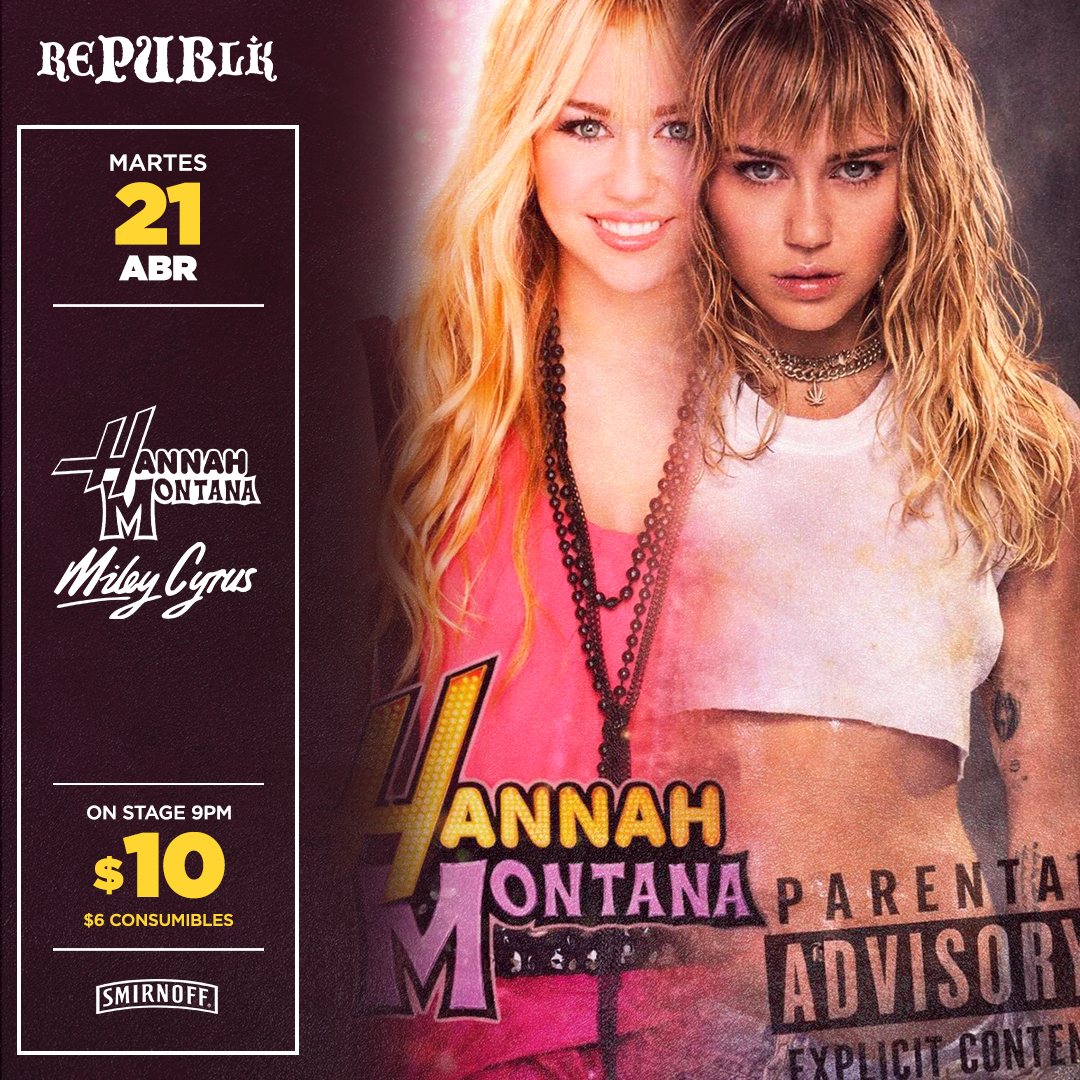 Miley Cyrus & Hannah Montana | ABRIL 21