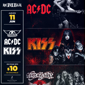 AC/DC, Kiss & Aerosmith | JUNIO 11