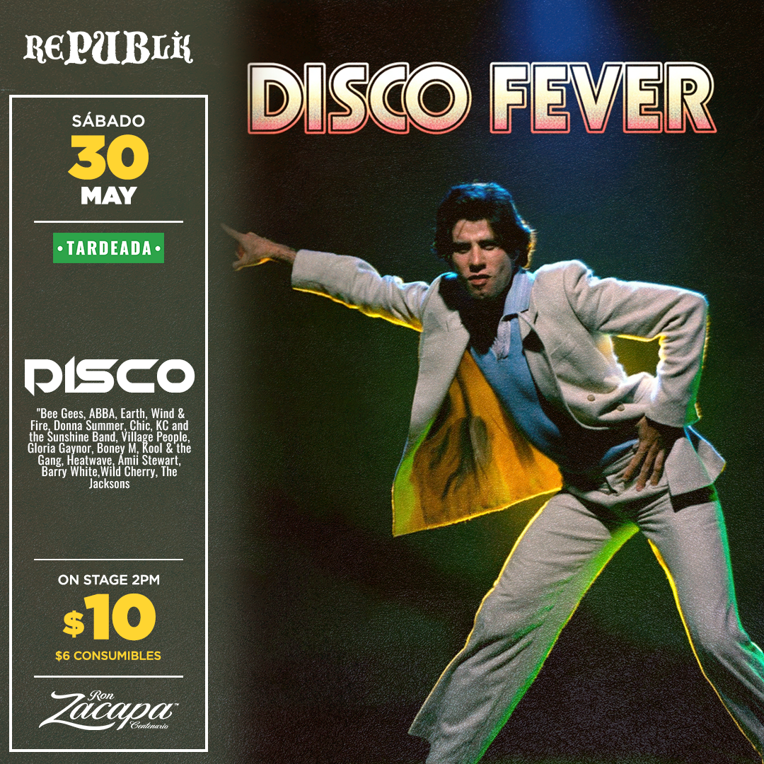 Tardeada Disco | MAYO 30
