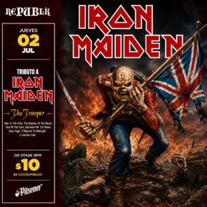 Iron Maiden| JULIO 2