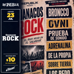 Guanacos Rock | JULIO 23