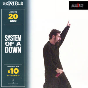 System of a Down | AGOSTO 20