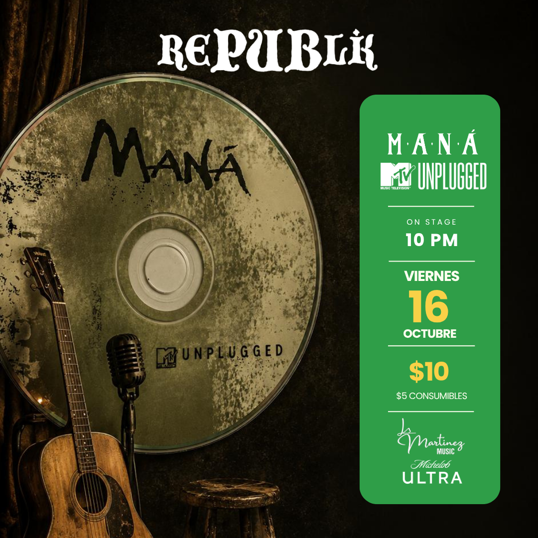 Mana MTV Unplugged | OCTUBRE 16