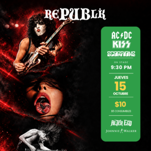 AC/DC, KISS  & Scorpions | OCTUBRE 15