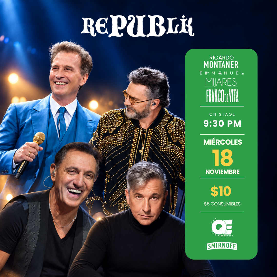 Ricardo Montaner, Emmanuel, Mijares y Franco de Vita | NOV 18