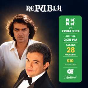 Tardeada José José vs Camilo Sesto | NOV 28